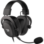 Headphone Fone de Ouvido Havit HV-H2002d, Gamer, com Microfone, Falante 53mm, Plug 3.5mm: compatível com XBOX ONE e PS4, HAVIT, HV-H2002d e Outros (Preto)