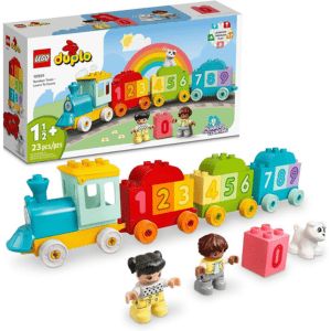 LEGO DUPLO My First Trem dos Números - Aprender a Contar; Brinquedo de Construção (23 peças)