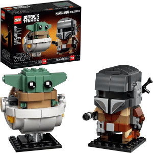 LEGO BrickHeadz Star Wars O Mandaloriano e A Criança, Kit de Construção (295 peças)